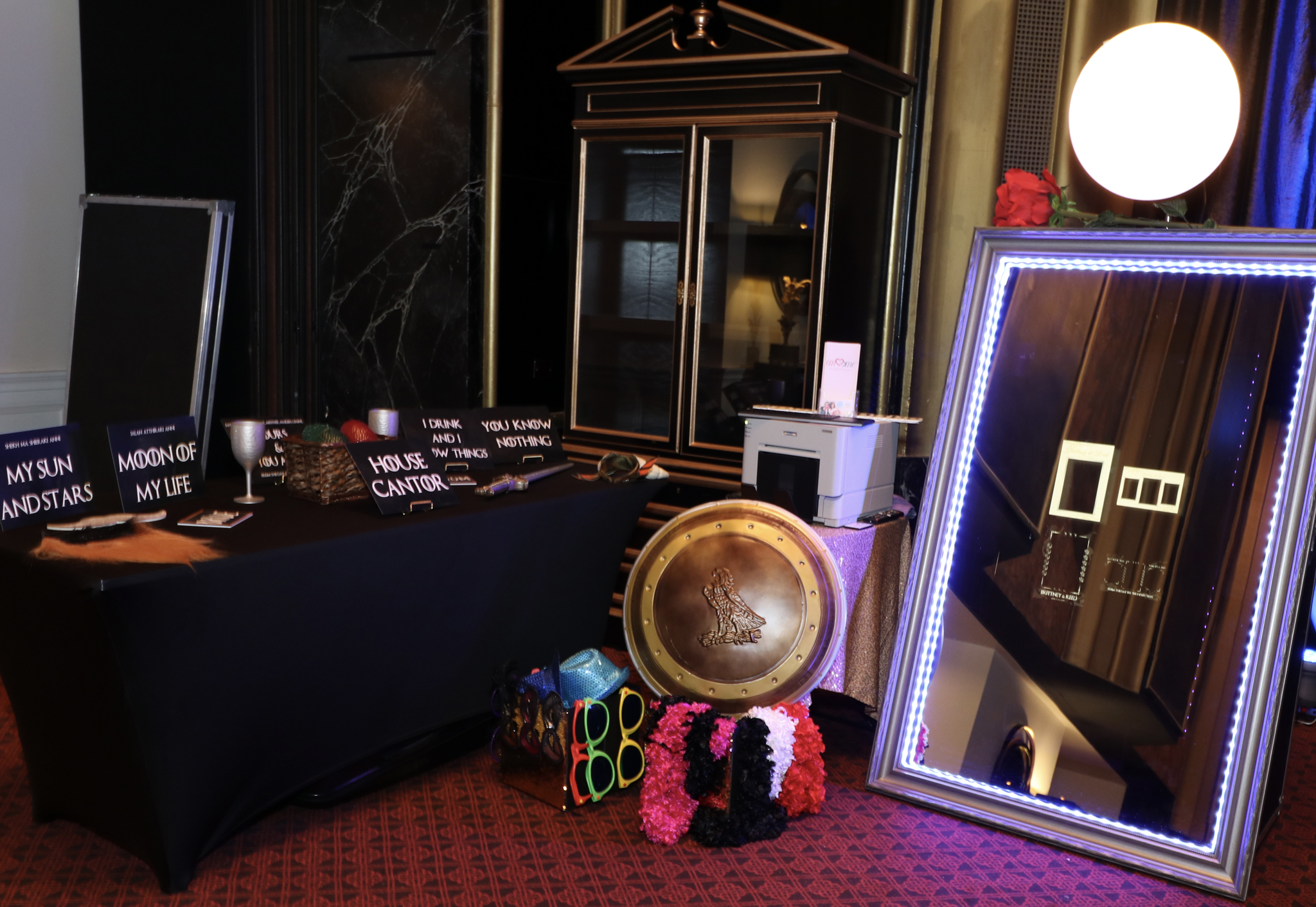 Mirror Photo Booth Set-Up
